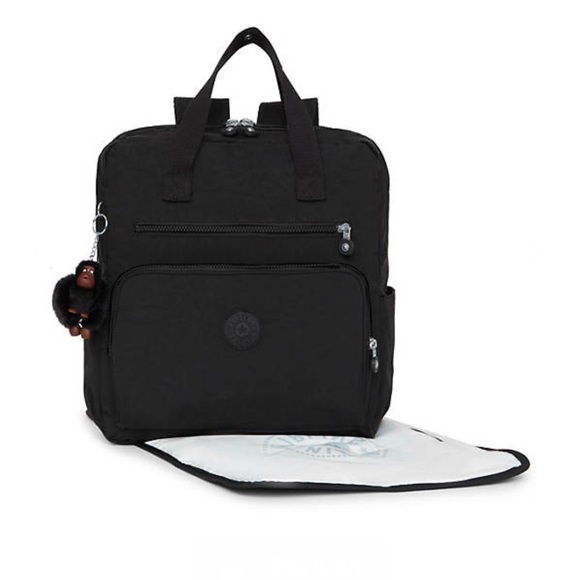 Kipling Accessories Original Audrie Kipling Diaper Backpack Black